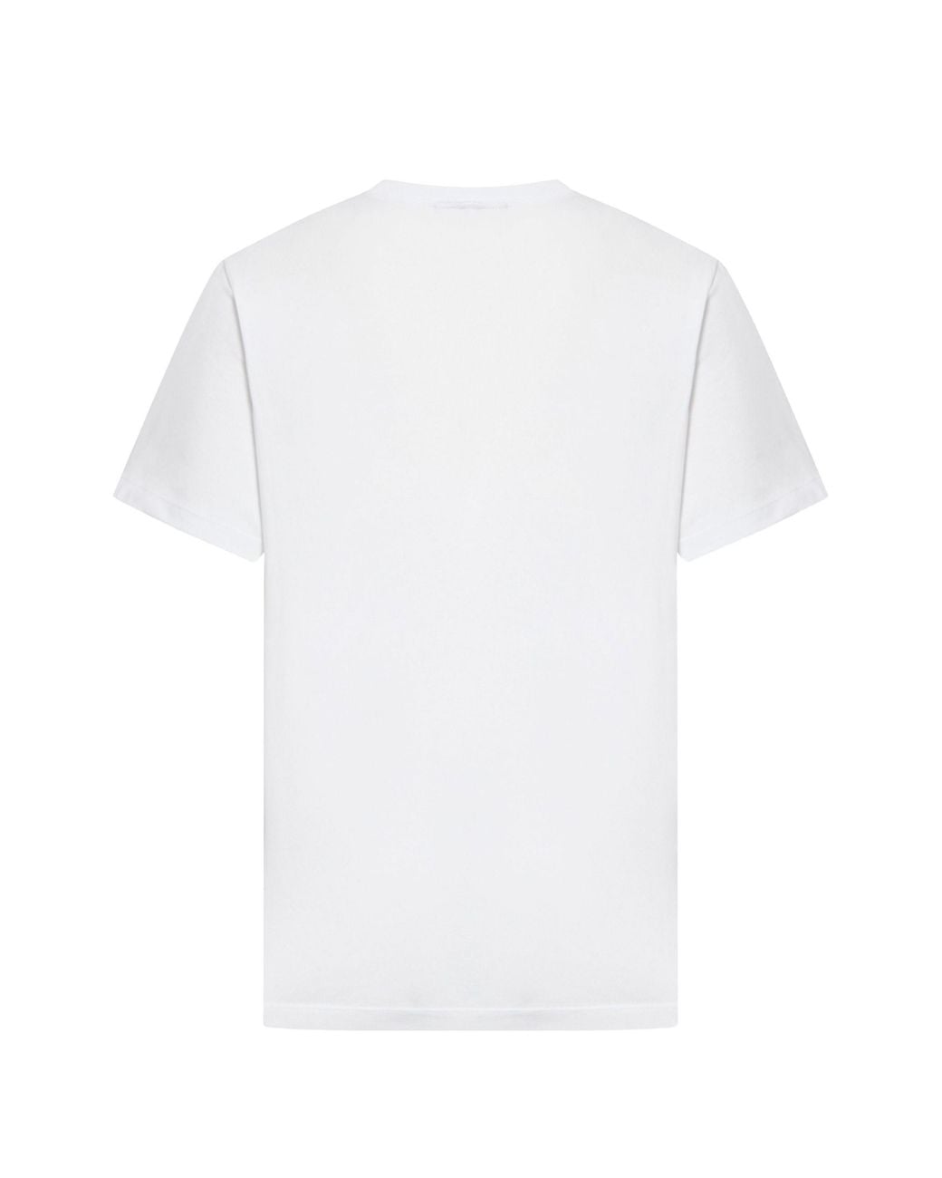 Ganni White Cotton T-Shirt With Strawberry Print