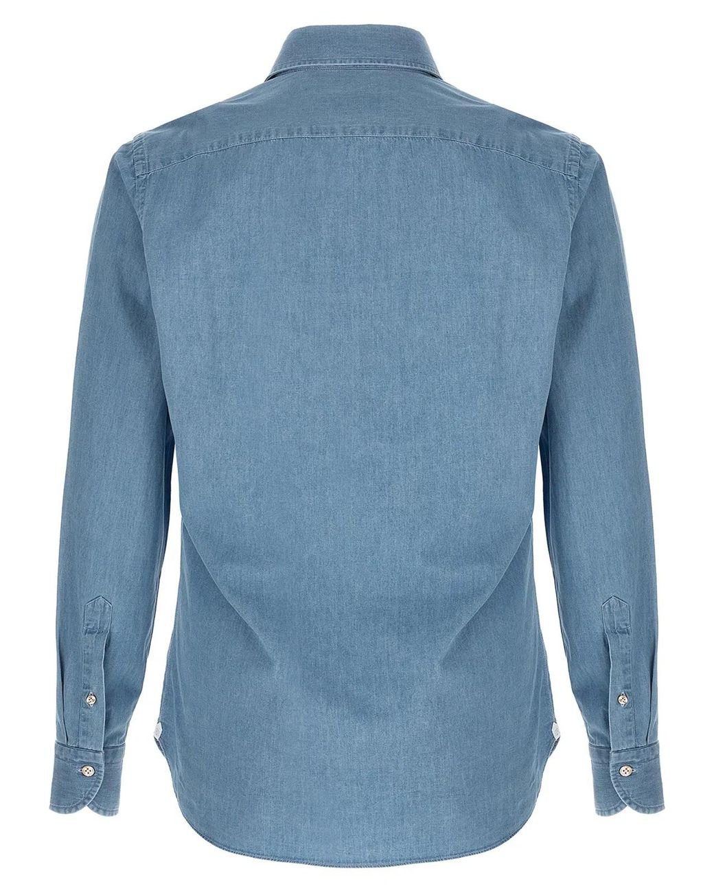 Borriello Blue Denim Shirt for men
