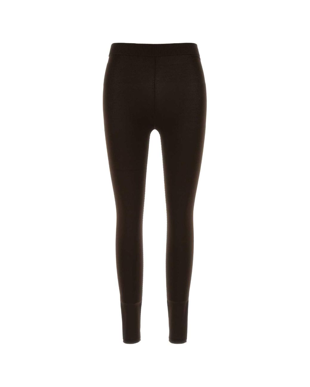 Balenciaga Black Balancing Knit Leggings For