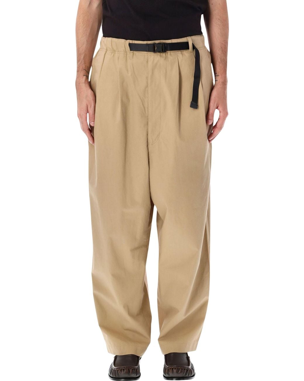 Comme des Garçons Natural Comme Des Garçons Homme Plus Comme Des Garçons Homme Belted Chino Trousers for men