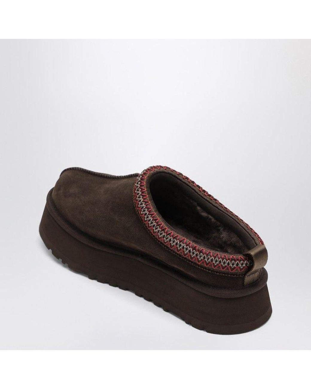 Ugg Brown Suede Tazz Slippers