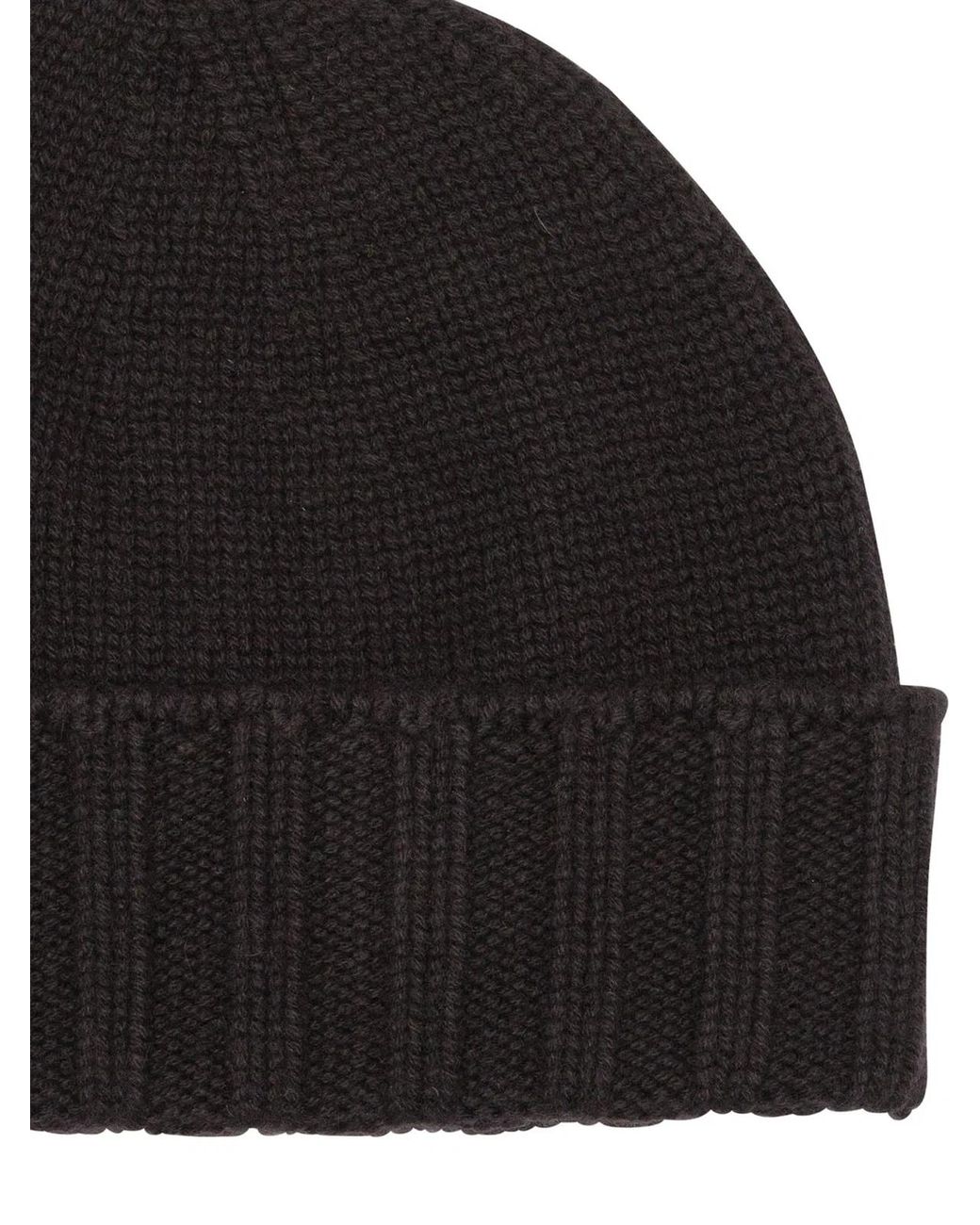 Drumohr Black Cashmere Hat