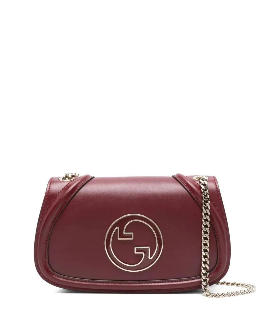 Gucci Purple Small Blondie Leather Handbag