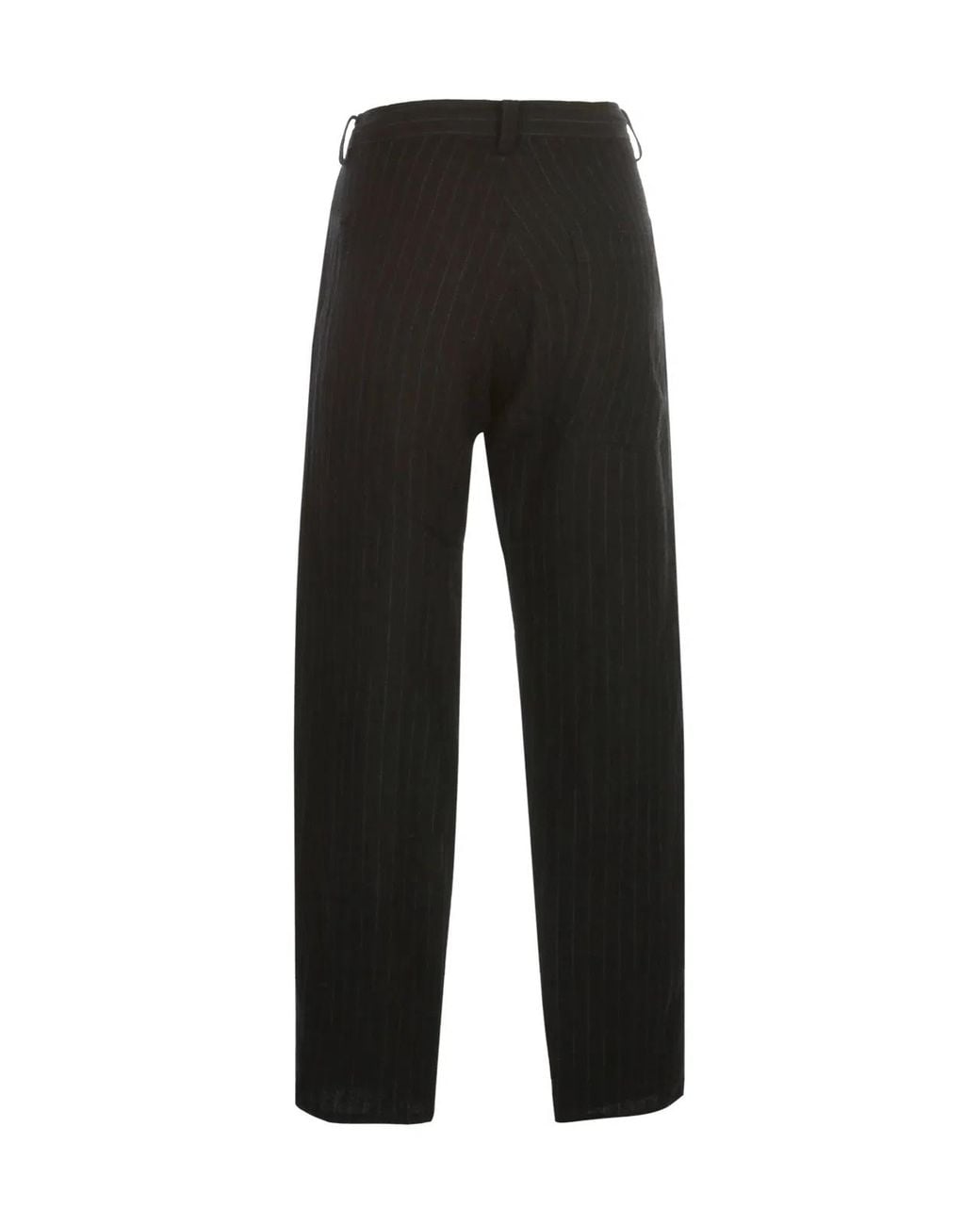 Y's Yohji Yamamoto Black O Waist String Thin Pants