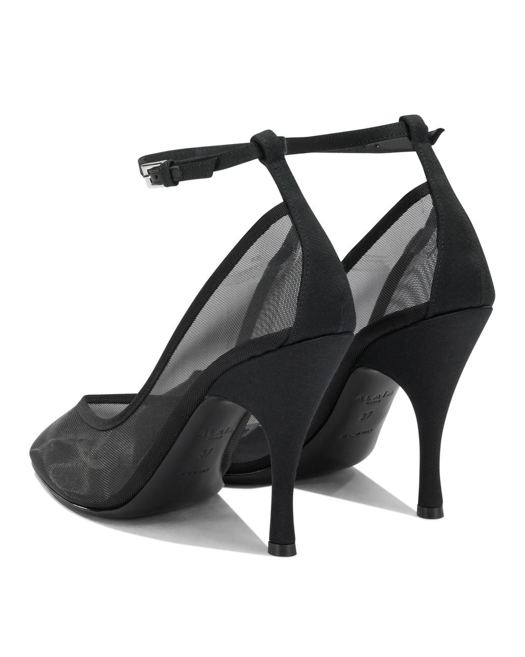 Alaïa Gray Alaia "Nude 100Mm" Pumps