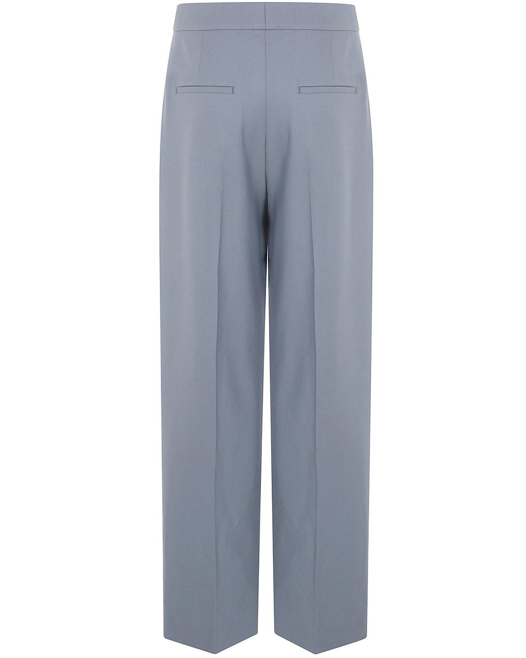 Chloé Blue Tailored Wool Pants