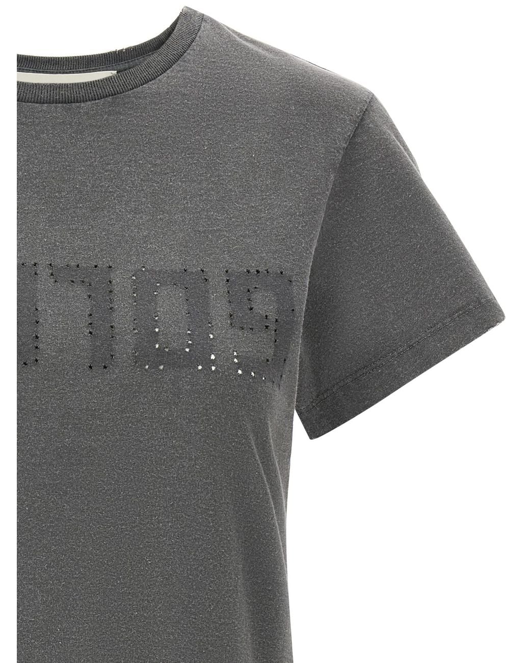 Golden Goose Deluxe Brand Gray 'Golden' T-Shirt