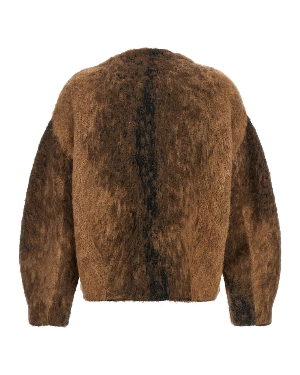 Nude Brown Wool And Mohair Jacket
