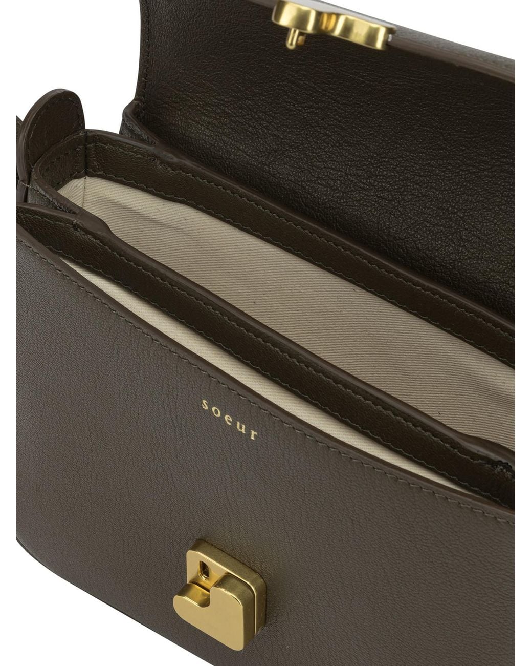 Soeur Gray "Bellissima" Small Shoulder Bag