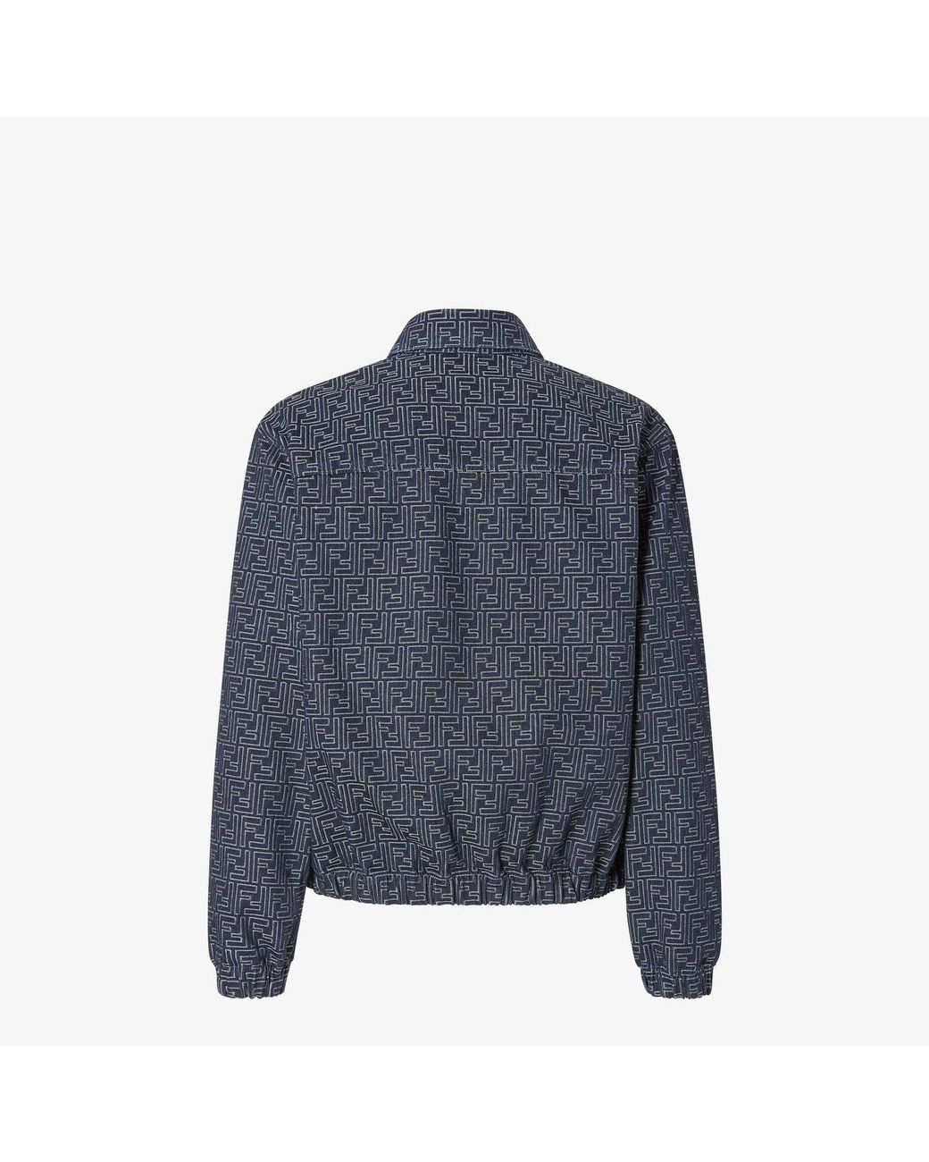 Fendi Blue Jeans Jacket for men