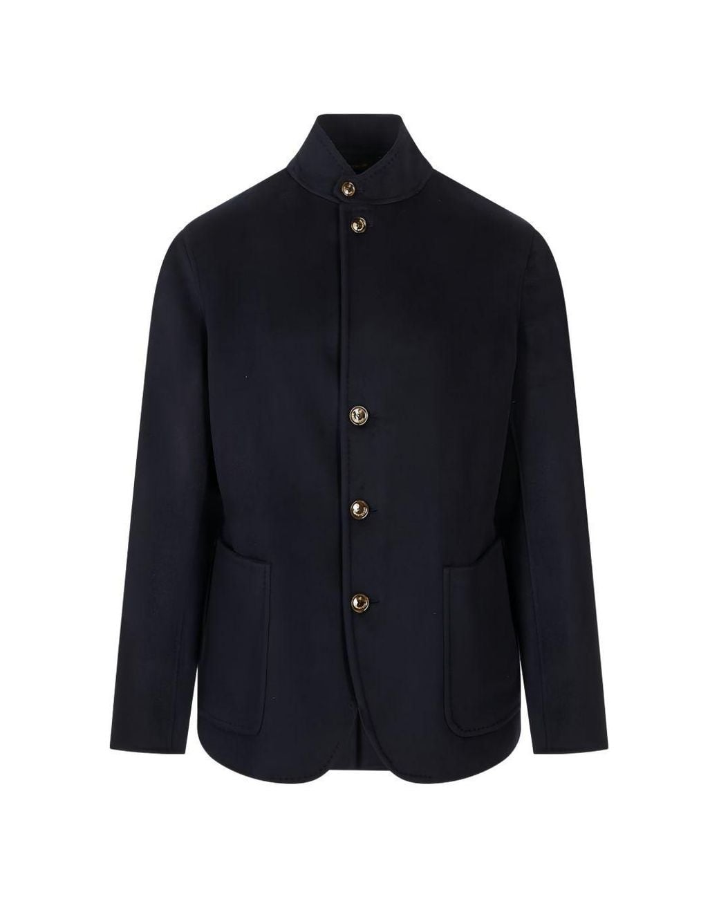 Montecore Blue Dark Cashmere Jacket for men