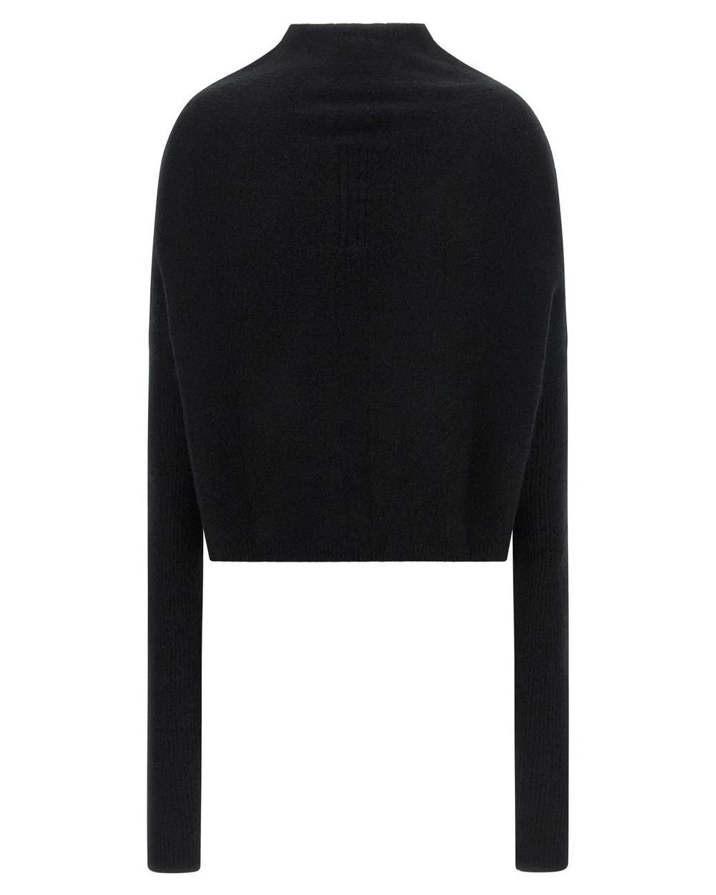 Rick Owens Black Cashmere Cardigan