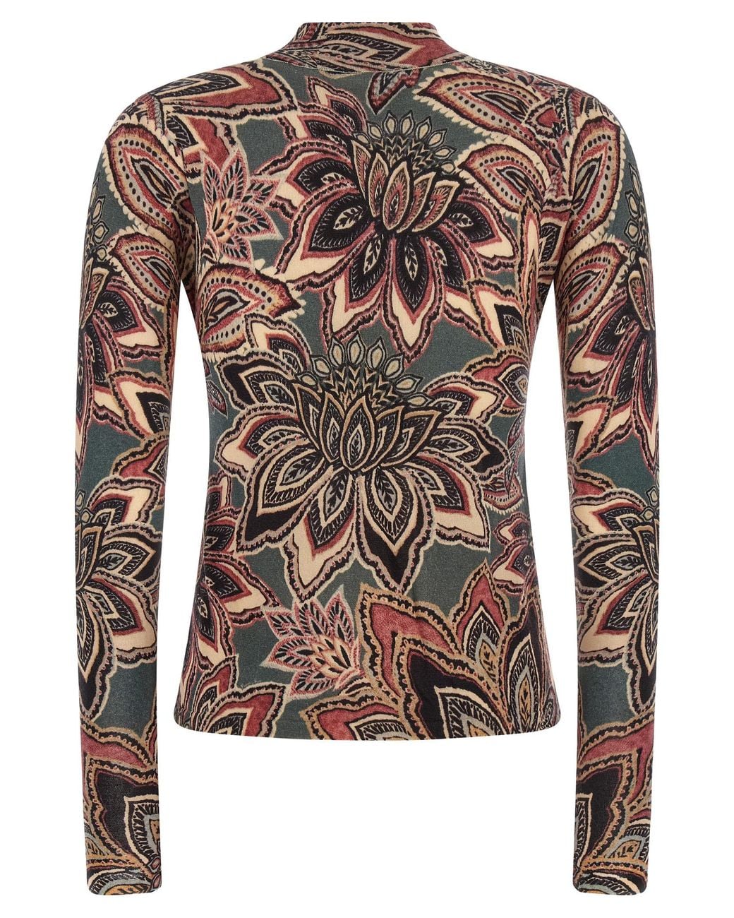 Farm Rio Brown 'Tapestry' Top