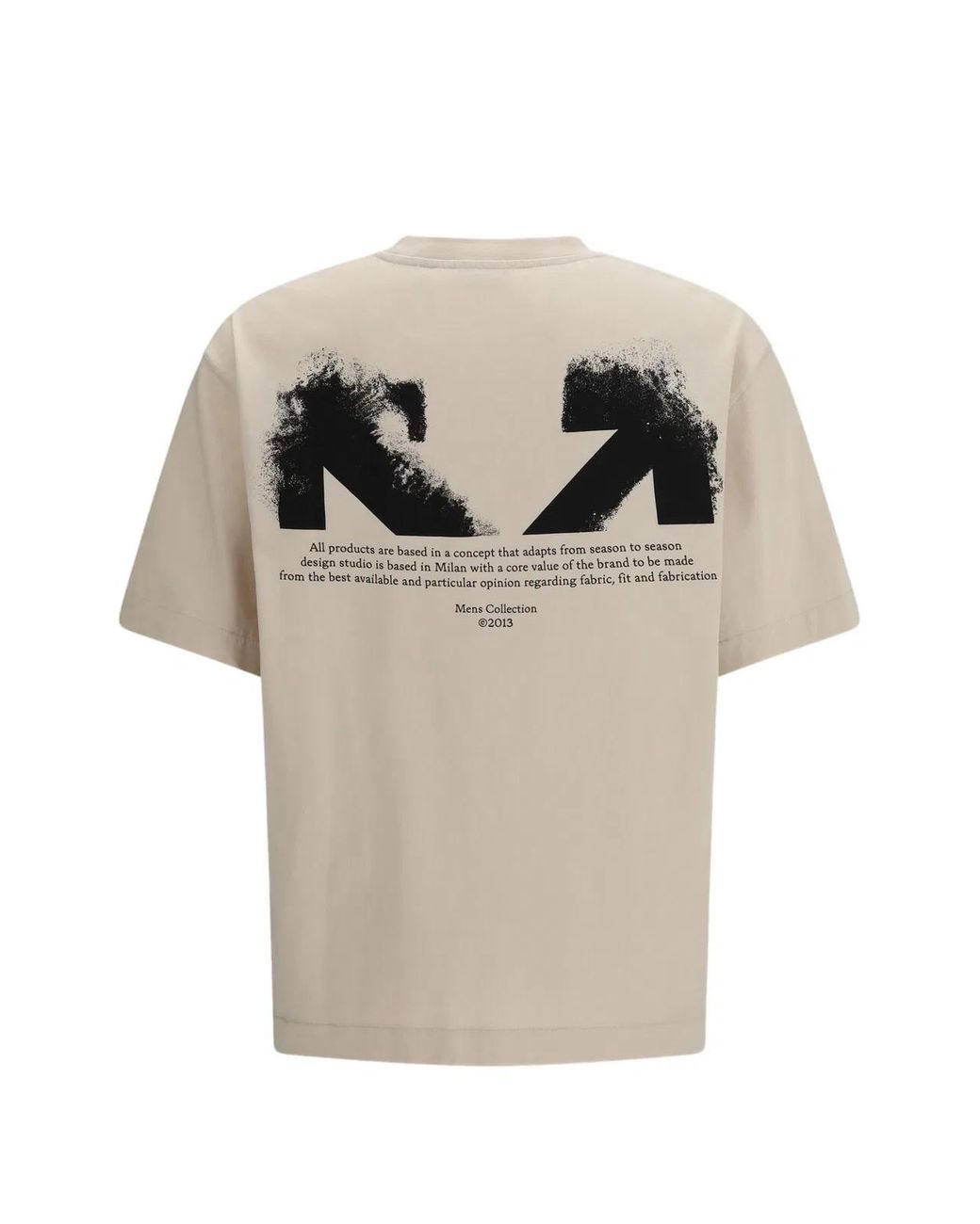 Off-White c/o Virgil Abloh White Statement Short-Sleeve Kate Tee for men
