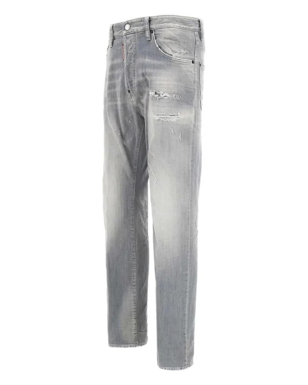 DSquared² Gray Pants 5 Pockets for men