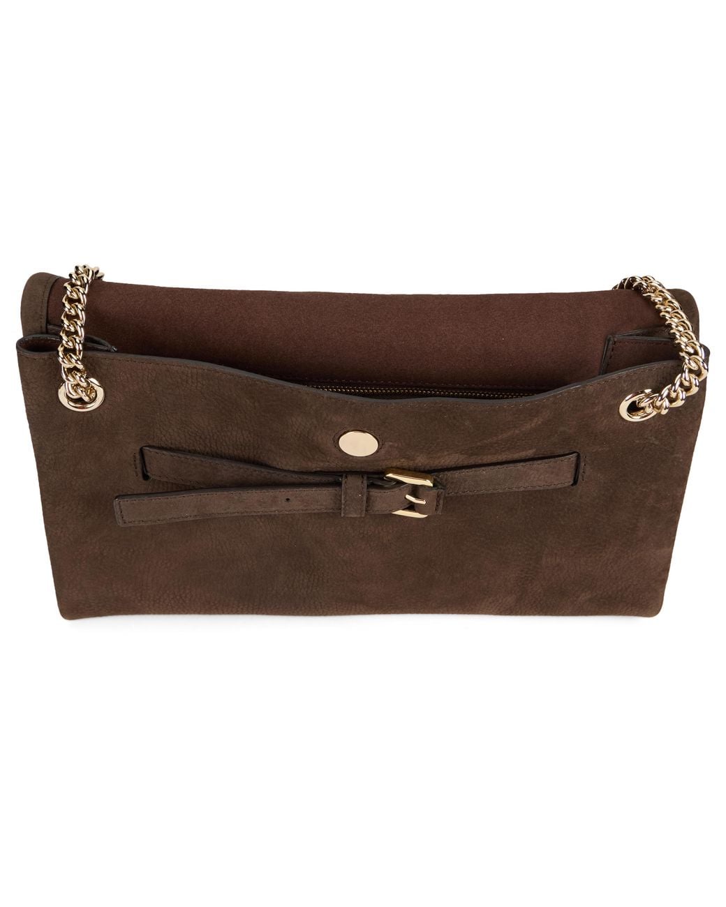Orciani Brown Shoulder Bag Venus Nabucco Small