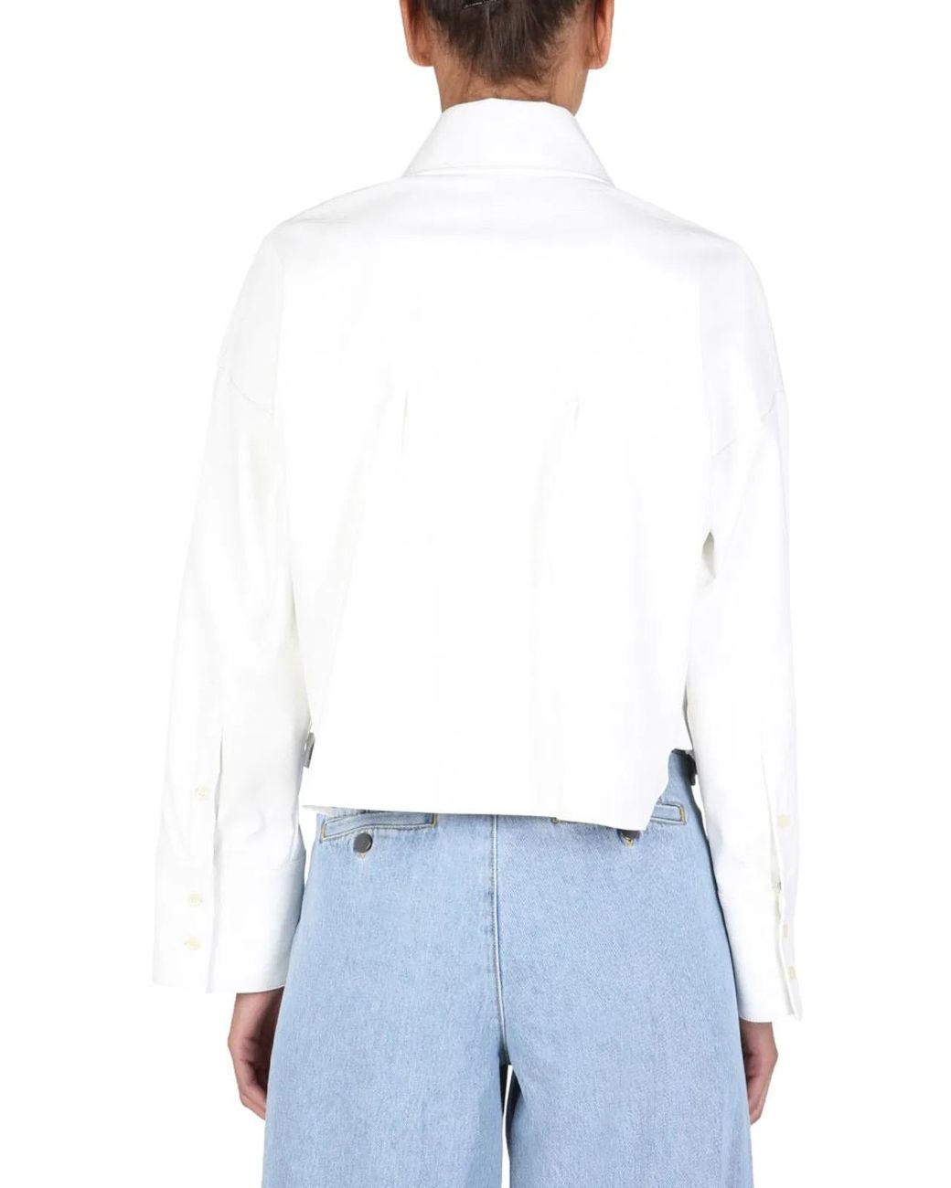 Jejia White "Aly Baby" Shirt Jacket