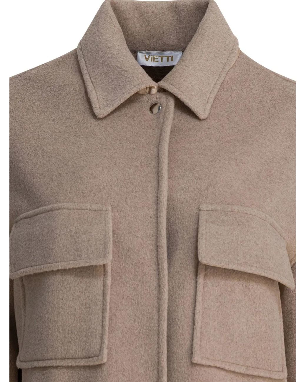 Semler Brown Polyester Rayon Jacket