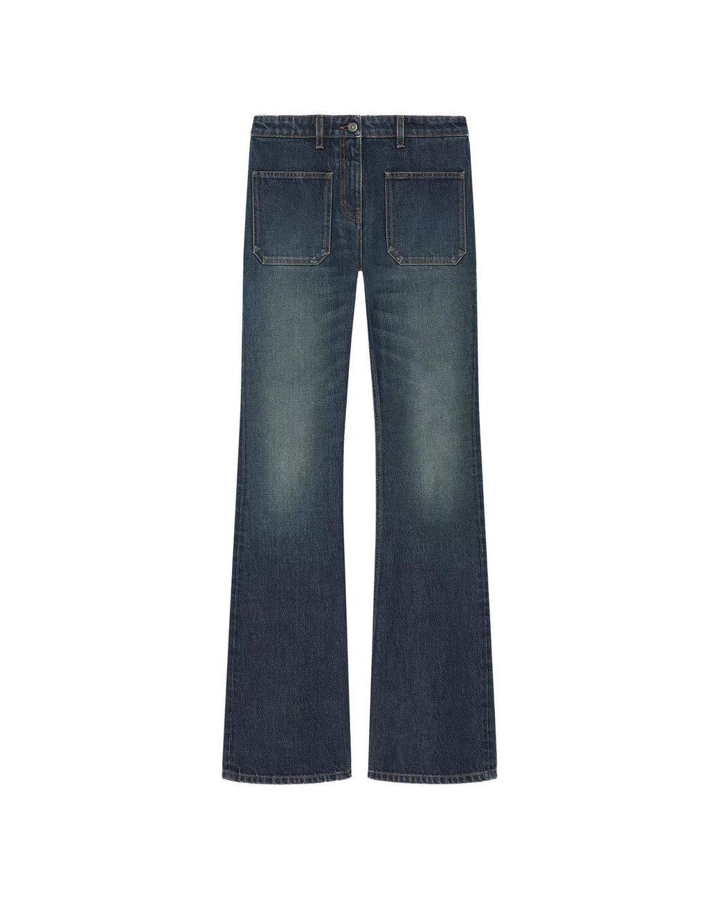 Courreges Blue Courregès Vintage Denim Flare Pants