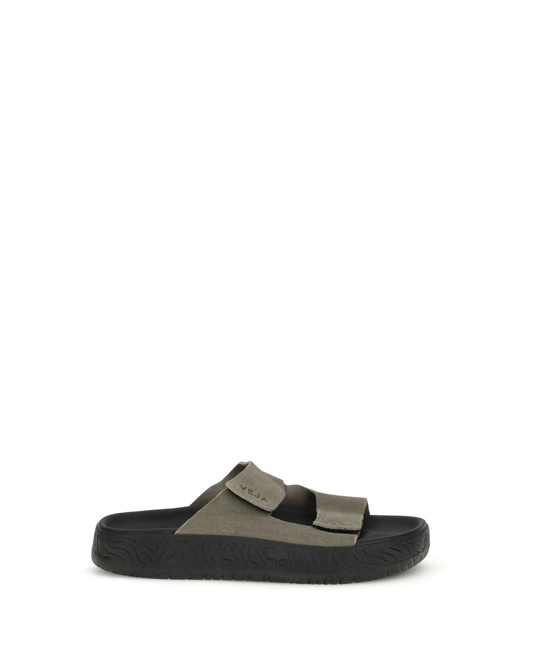 Veja Black Sandals Etna Khaki