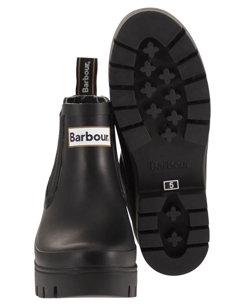 Barbour Black Halton