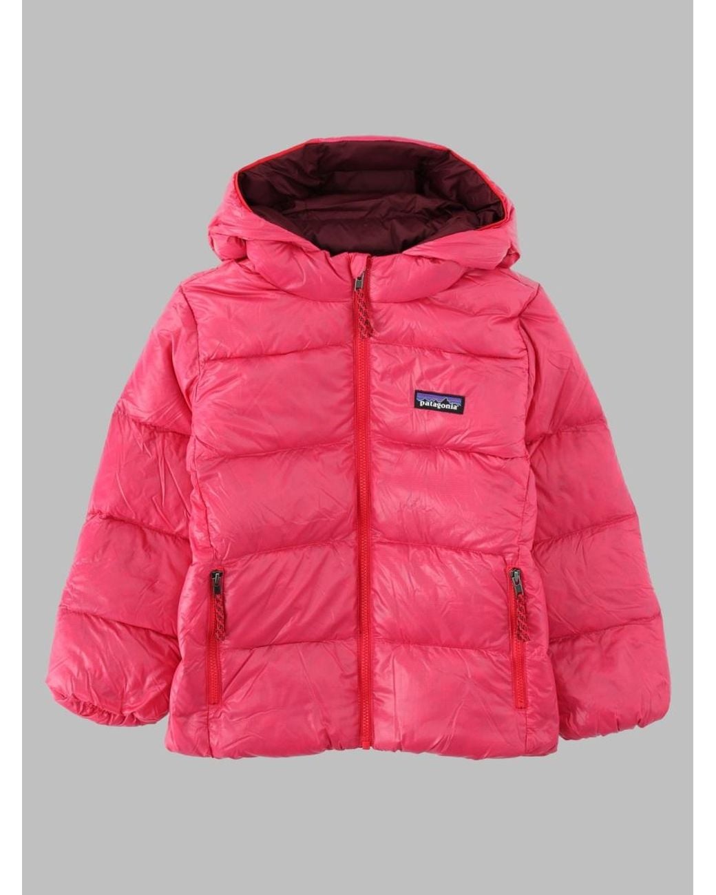Patagonia Pink Baby Hi-Loft Down Sweater Hoody