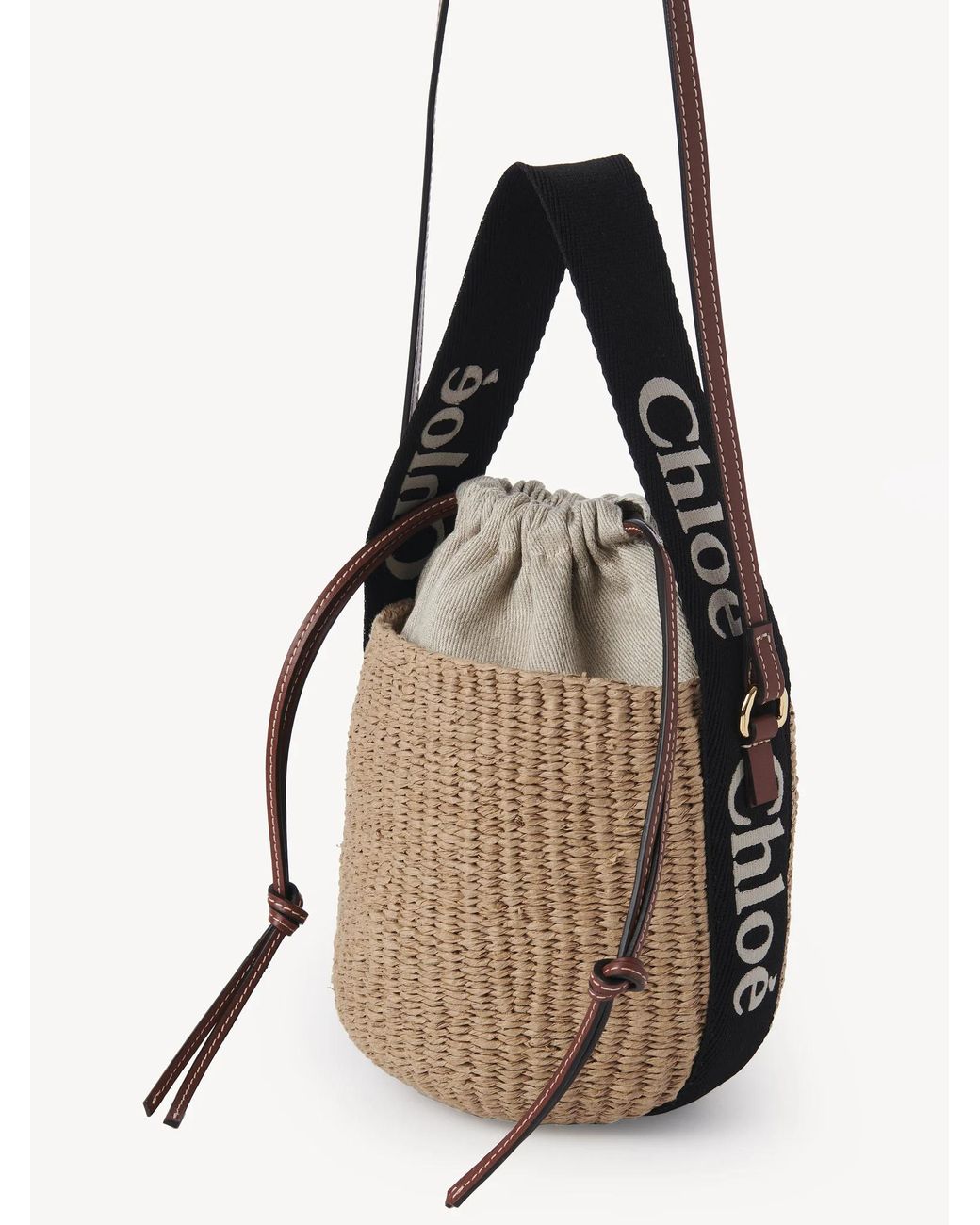 Chloé Multicolor Woody Small Basket Bag