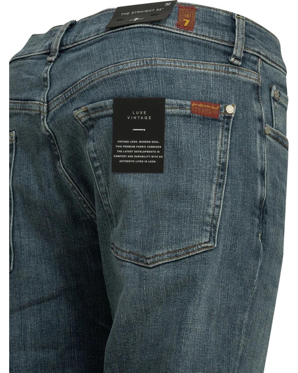 7 For All Mankind Blue Jeans for men