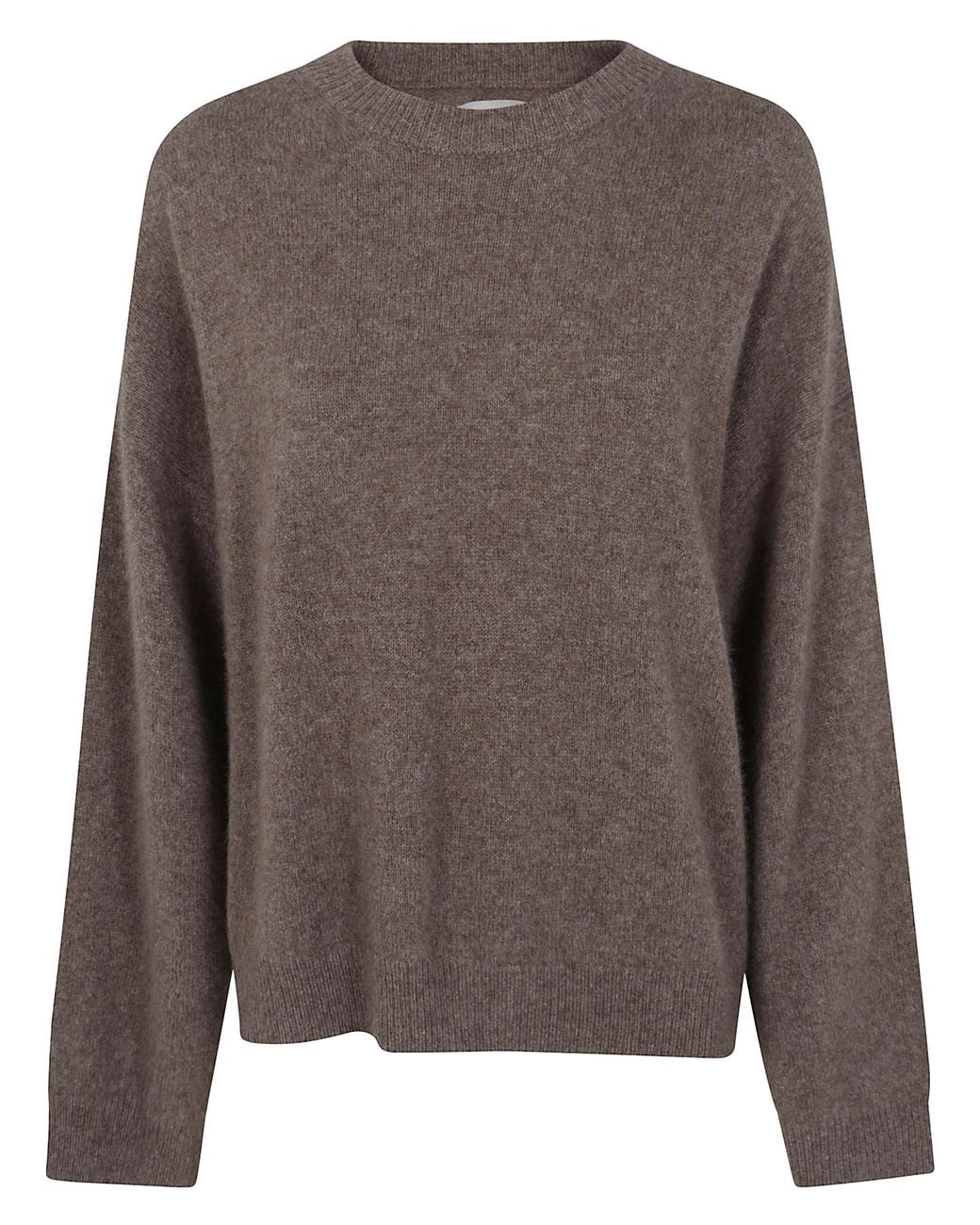 Loulou de Saison Brown "Tristan Lds" Crewneck Sweater
