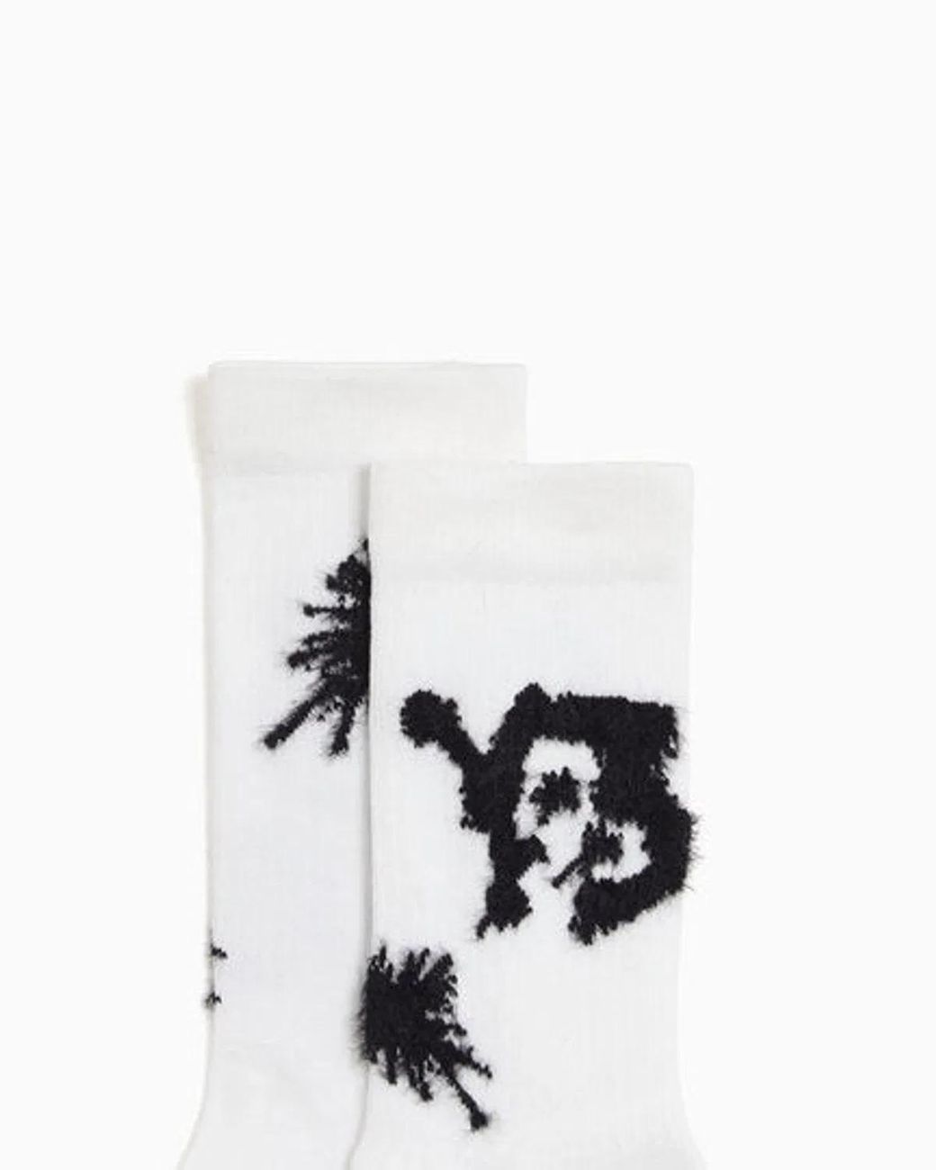 Y-3 White And-3 Chito Mini Sock For for men