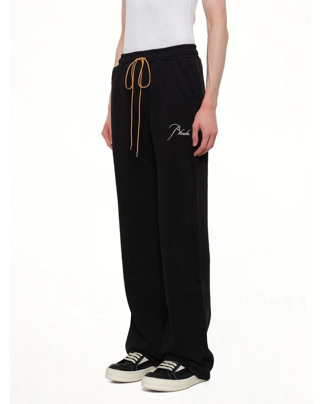 Rhude Black Classique Sweatpant for men