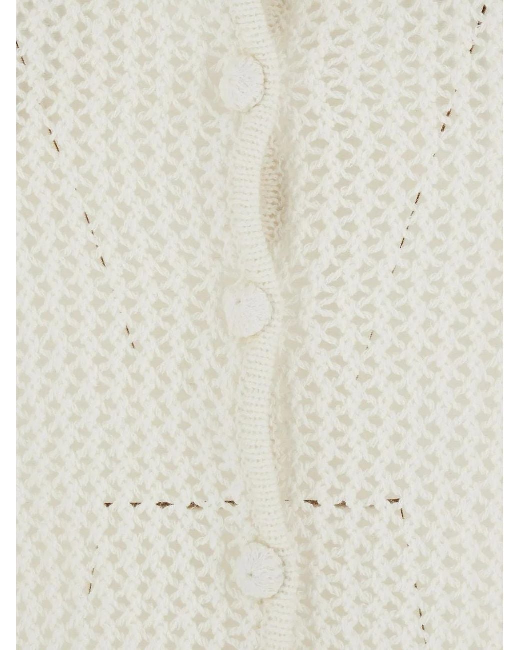 DUNST White Linen And Cotton Blend Top