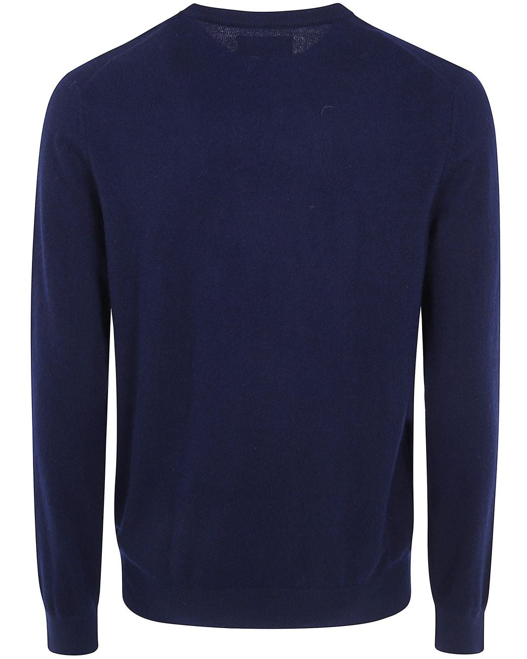 Mc2 Saint Barth Blue "Regent" Cashmere Round Neck Sweater for men