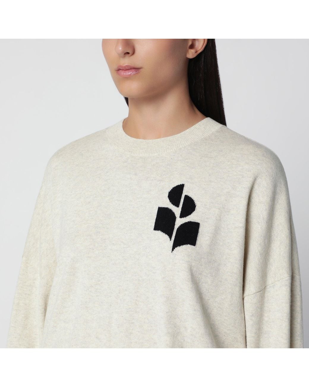 Isabel Marant Blue Marisans Cotton & Wool Sweater