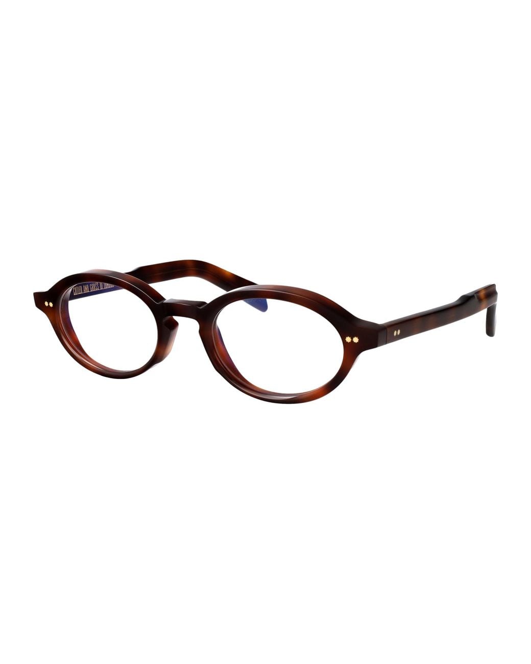 Cutler & Gross Brown Acetate Glasses