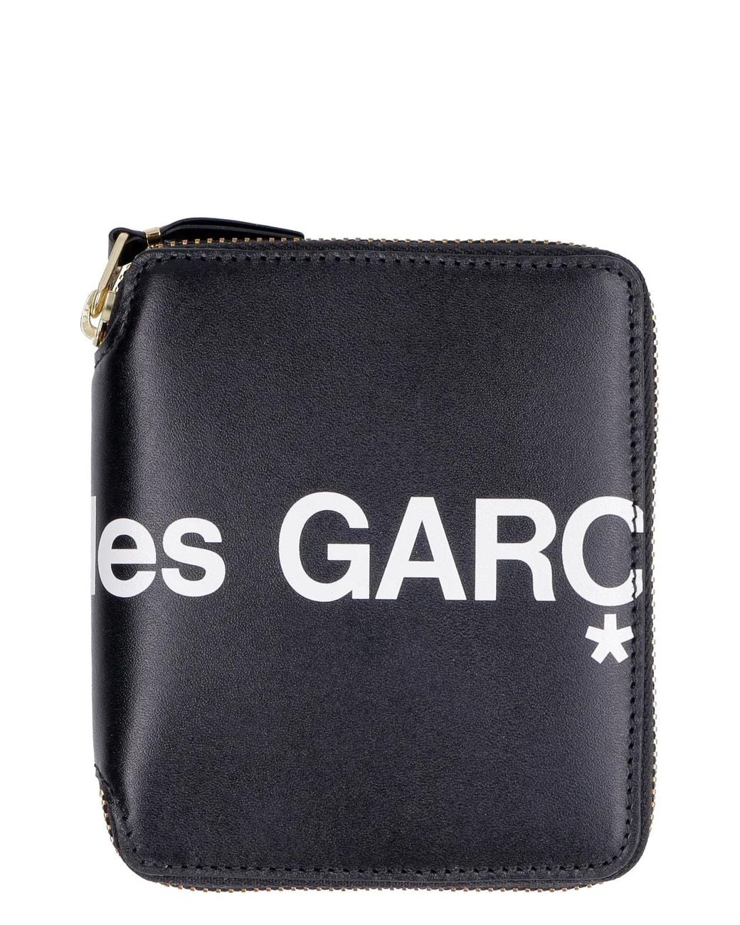 Comme des Garçons Blue Wallet Huge Leather Zip Around Wallet for men