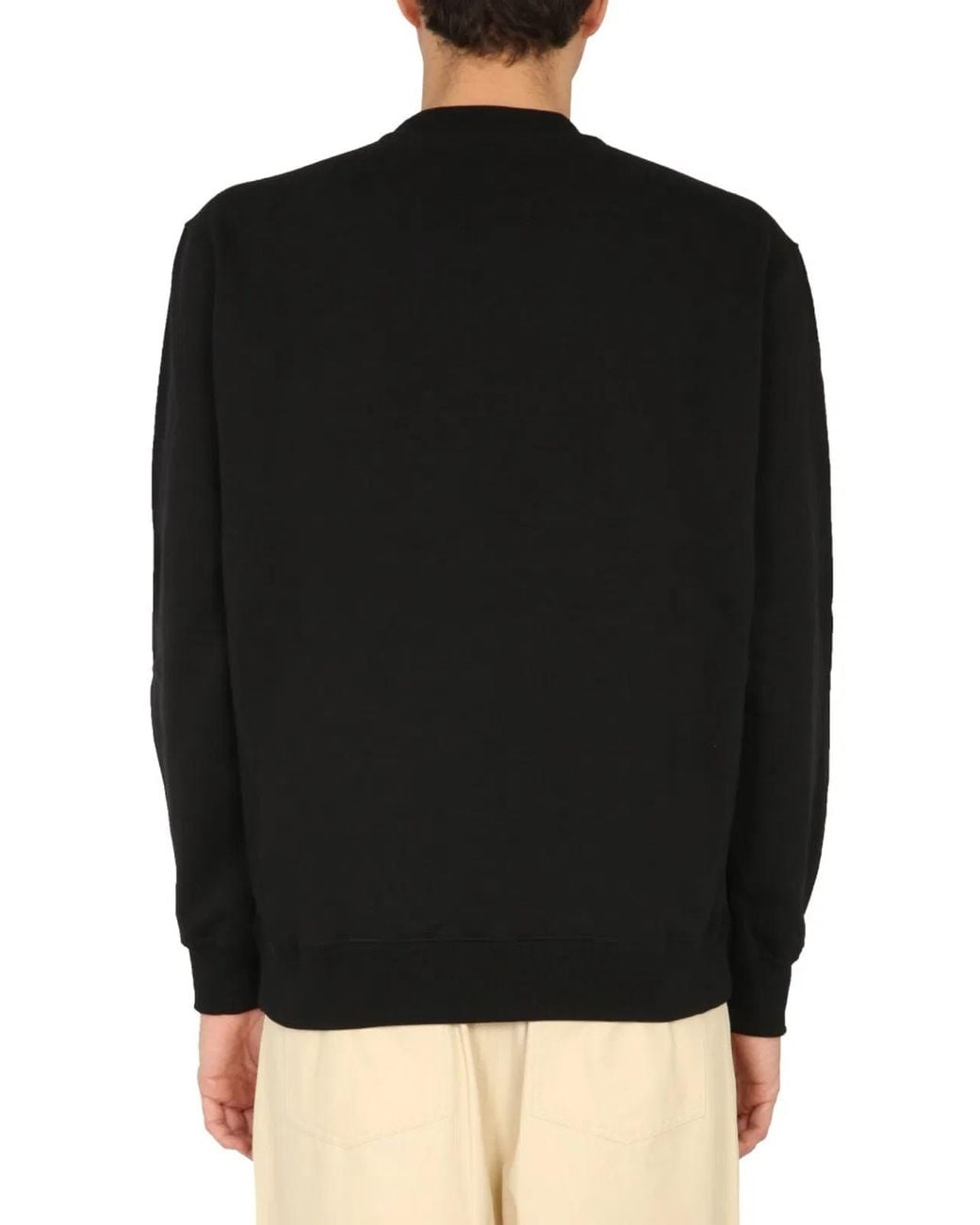 Opening Ceremony Black Crew Neck Sweatshirt for men