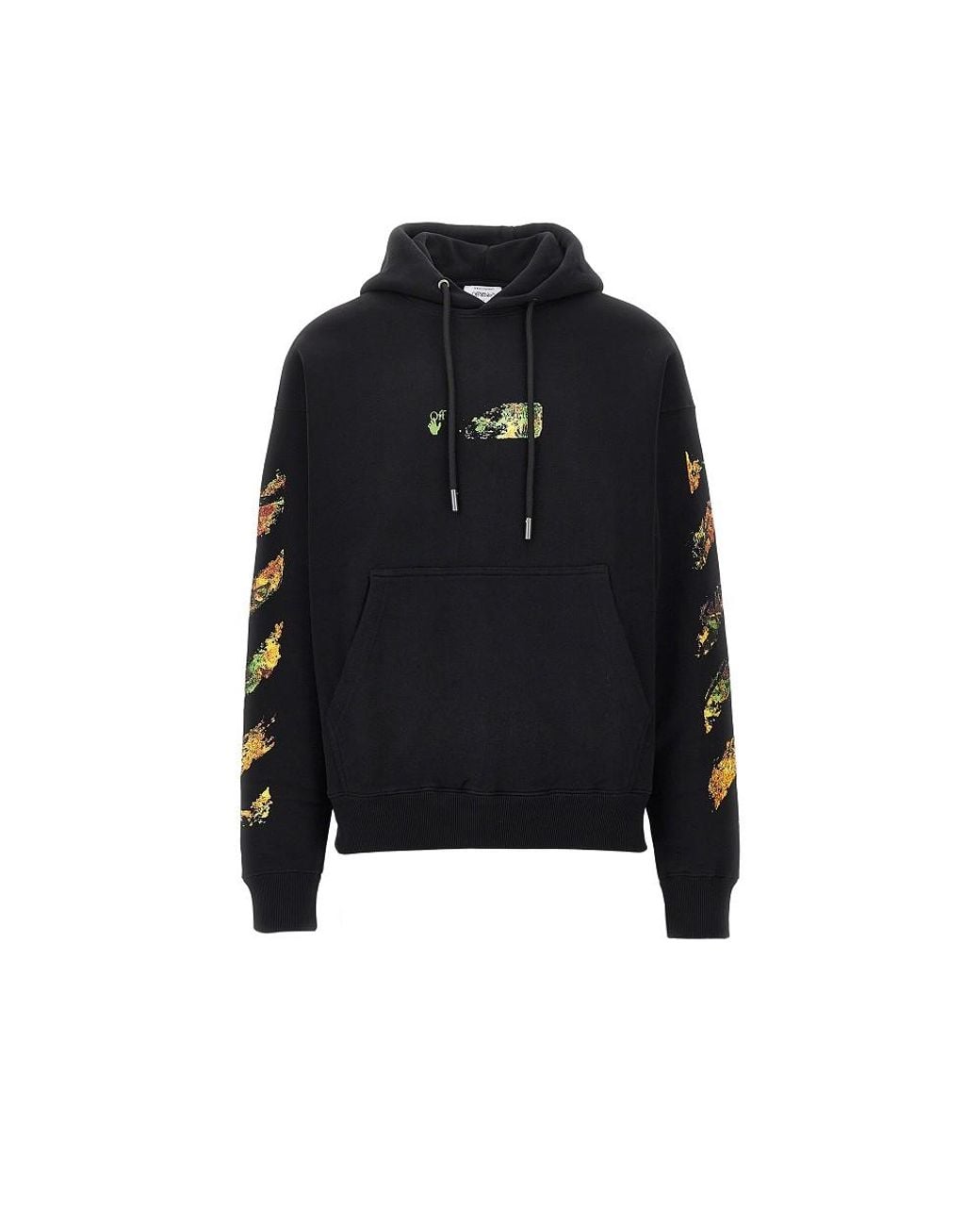Off-White c/o Virgil Abloh Black Spices Arrow Skate Hoodie for men
