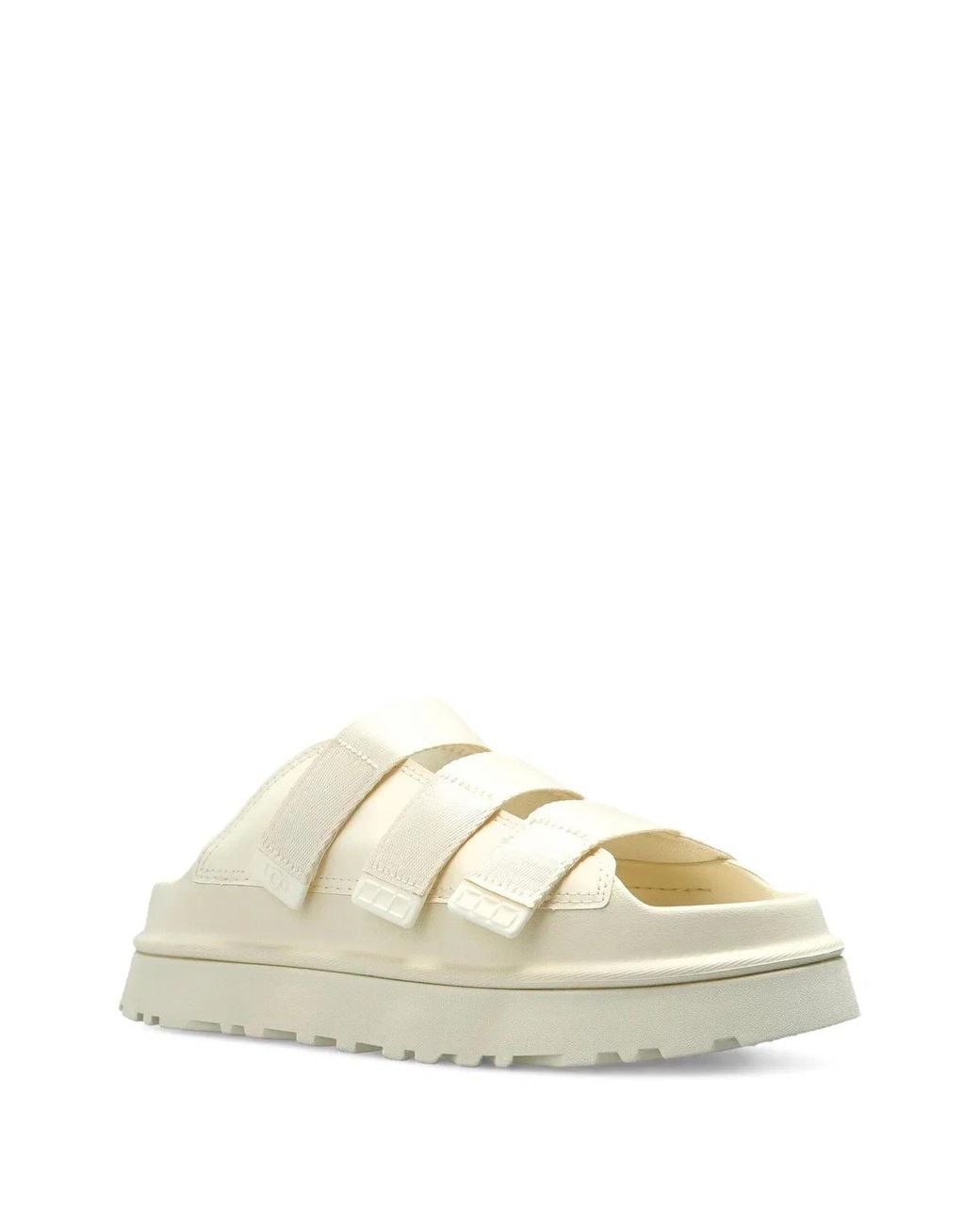 Ugg White Goldenglow Slide