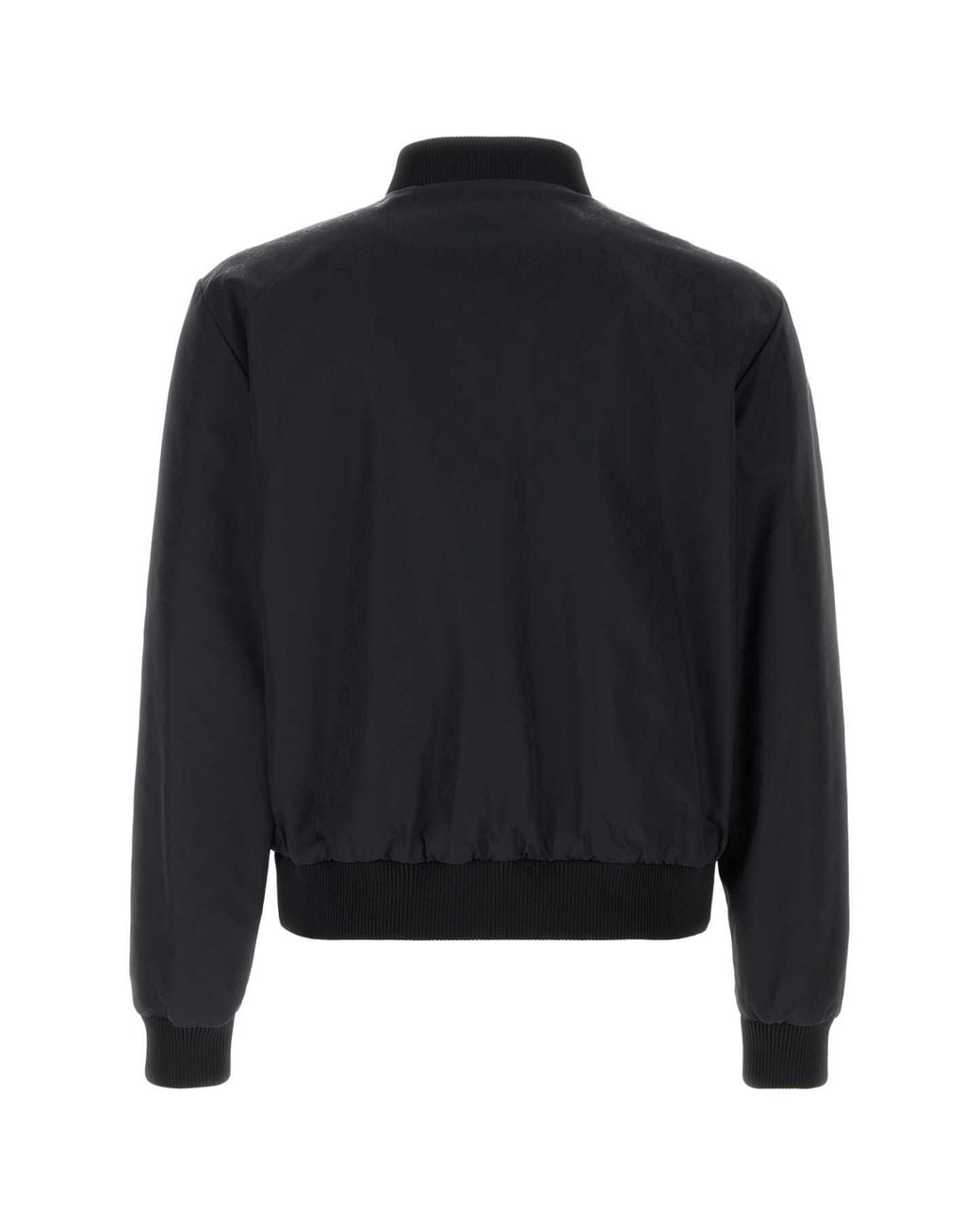 Gucci Black Gg Faille Reversible Jacket for men