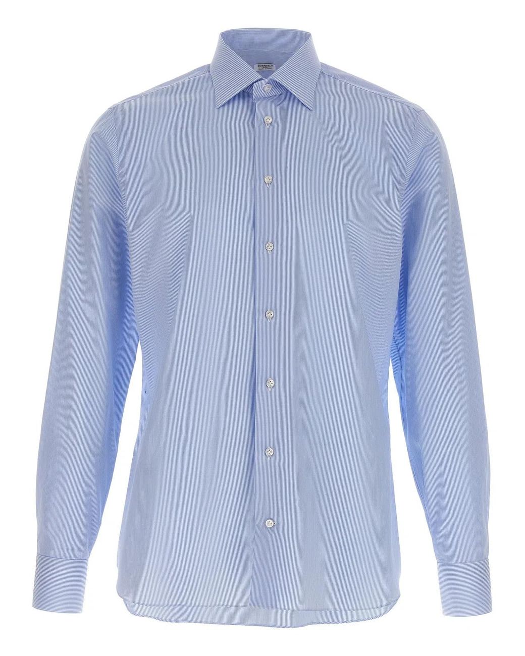 Borriello Blue 'Spaccanapoli' Shirt for men