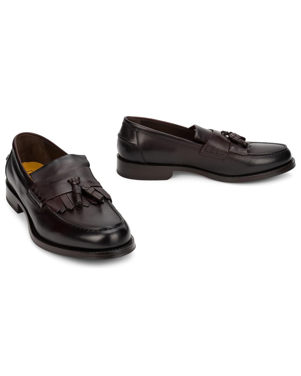 Doucal's Black Loafers for men