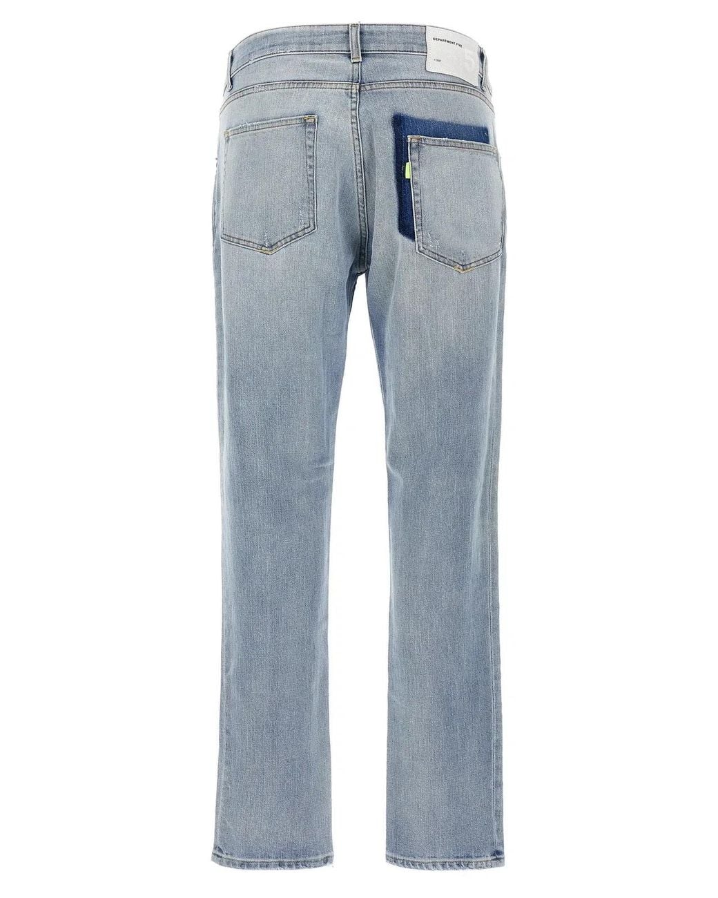 Department 5 Blue 'Skeith' Jeans for men