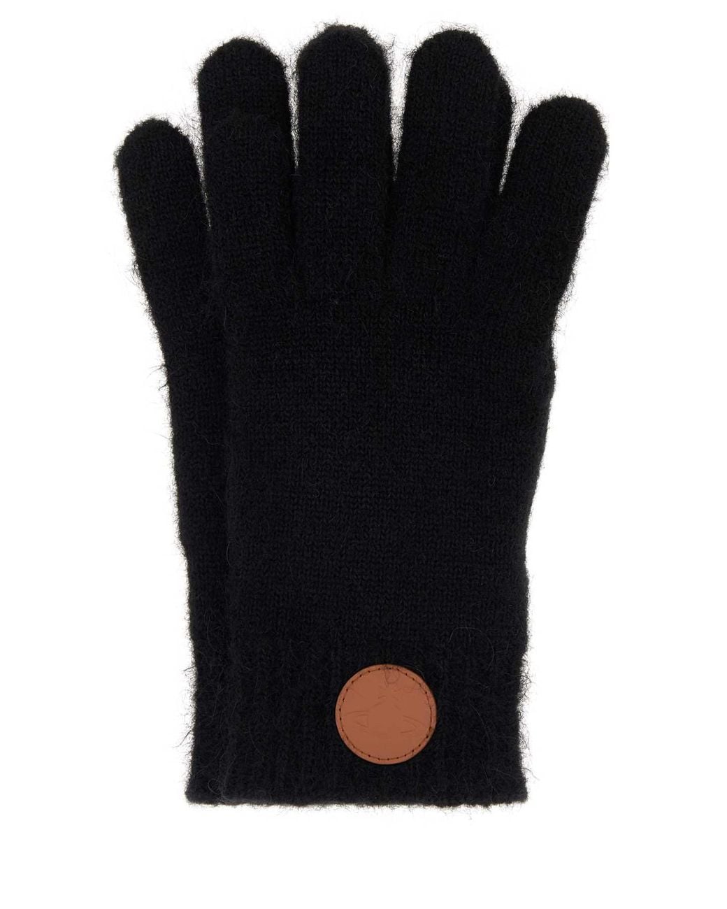 Vivienne Westwood Black Alpaca Blend Gloves
