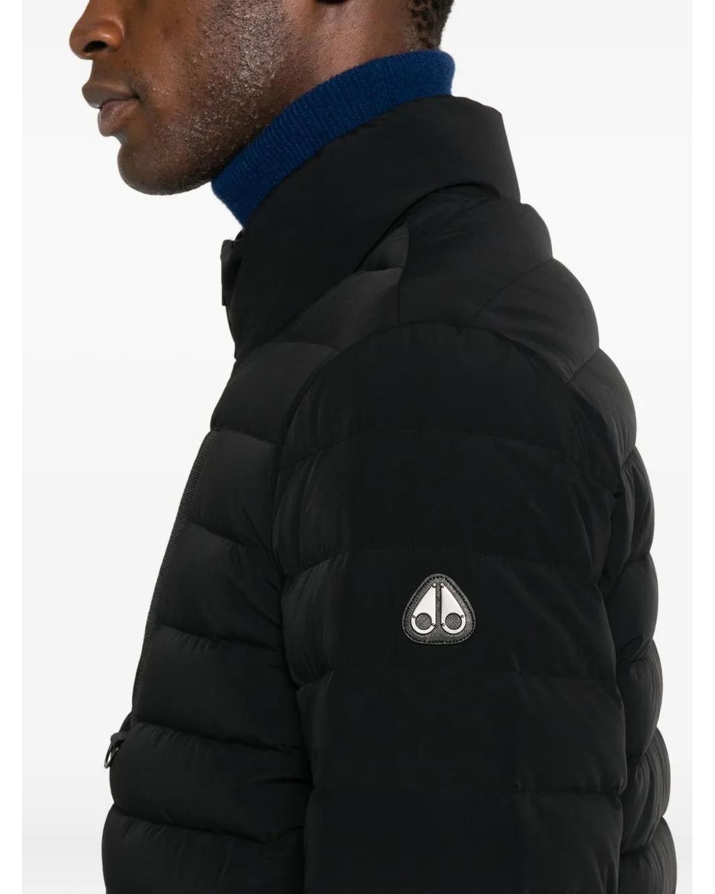 Moose Knuckles Black Laki Down Jacket for men