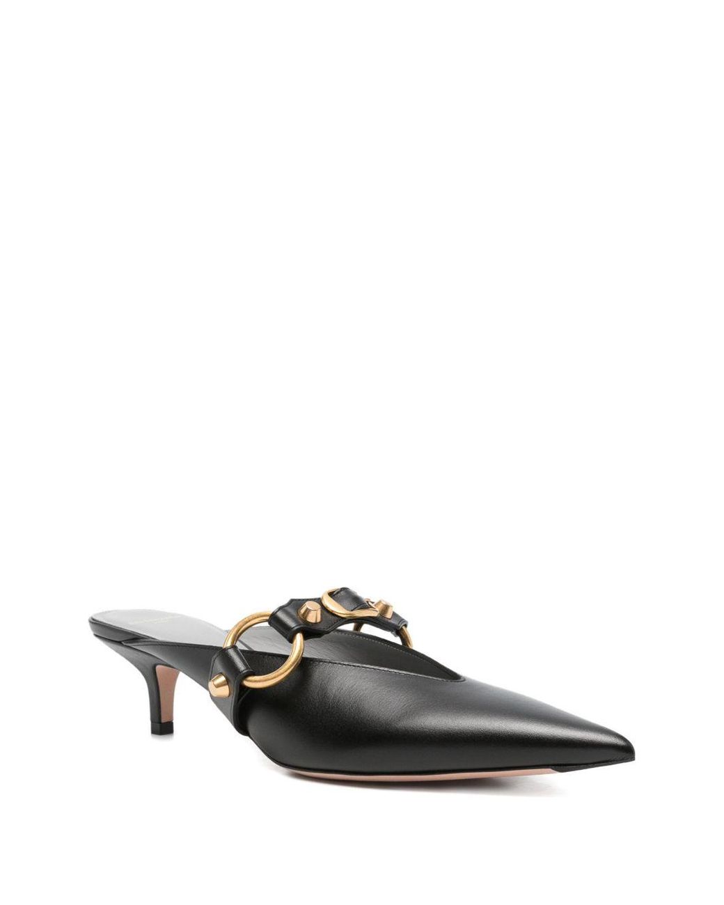 Balenciaga Black City Mules