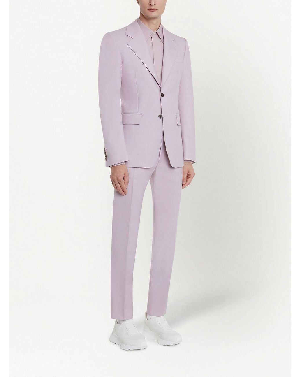 McQueen Purple Neat Shldr Sb Jkt Sustainab for men