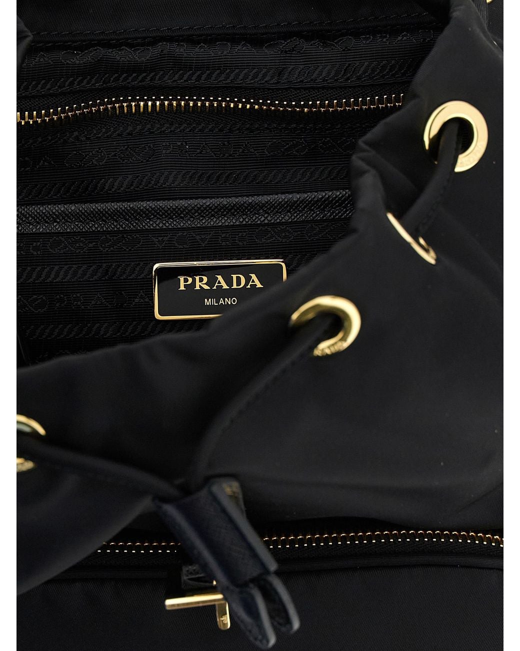 Prada Black Re-Nylon Backpack