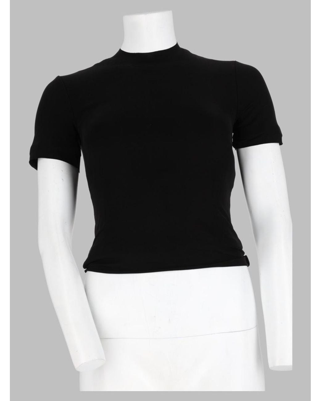 Maison Margiela Black Logo-Detail T-Shirt