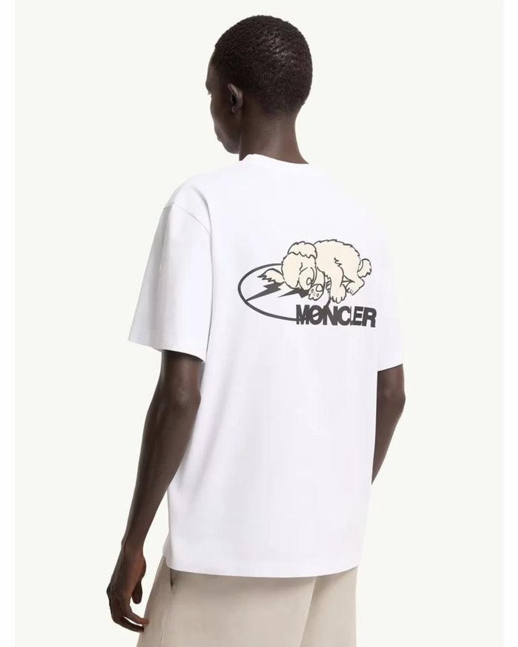 Moncler Genius White Ss T Shirt for men